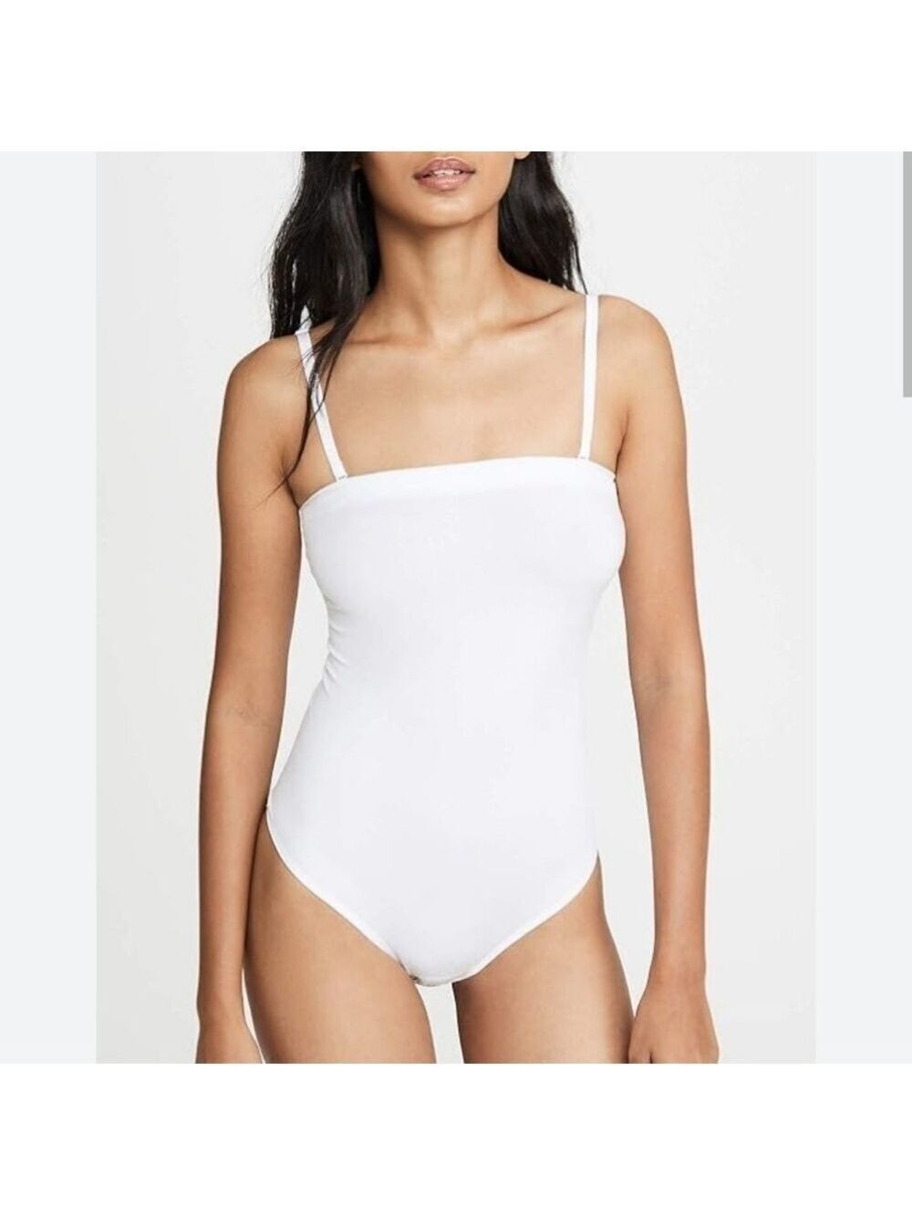 Yummie Geri Strapless Convertible Shaping Bodysuit White